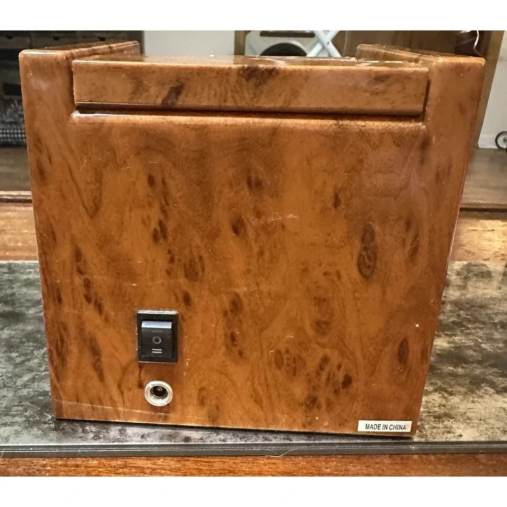 Single Automatic Watch Winder Storage Display Case Box with Silent Motor Gift